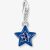 THOMAS SABO Blue Cubic Zirconia Cold Enamel Star Charm 2043-496-7