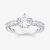 THOMAS SABO Silver Solitaire White Cubic Zirconia Ring TR2440-051-14-52