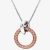 Hot Diamonds Woven Two Colour Open Circle Necklace DP867