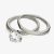 The Actual Impact Silver Part Eternity Cubic Zirconia Ring Set RE18104-O