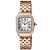 Gv2 Milan WoMens 12111B Swiss Quartz Rose Gold Stainless Metal Diamond Watch – One Dimension