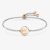 Nomination Milleluci Two Colour Zodiac Gemini Half Bangle Toggle Bracelet 028014/003