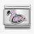 Nomination CLASSIC Silvershine Symbols Flamingo With Pink Cubic Zirconia Charm 330304/31