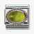 Nomination CLASSIC Silvershine Ornate Settings Peridot Charm 330504/05