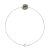 Ateliers Saint Germain Womens Bracelet Real Cultured Tahiti Pearl Circled 9-10 mm – Silver – One Size