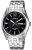 Casio Men&apos;s Quartz Watch with Silver Dial Analogue – Digital Display and Silver Metal Strap MTP1335PD-1AVEF