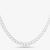 Sterling Silver 18 Inch Flat Square Curb Necklace 8.13.7014