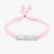 Rosa Lea Pink Cord Toggle Bracelet AM-2THB033906