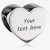 Rosa Lea Rounded Edge Plain Heart Charm AM-2THB001704