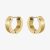 BOSS Odell Gold Tone Small Hoop Earrings 1580655