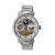 Heritor Automated Mens Aries Skeleton Dial Bracelet Watch – White Stainless Metal – One Dimension