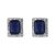 Orphelia ‘Enora’ WoMens 925 Sterling Silver Stud Earrings – ZO-7425/SA – One Size