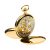 Jean Pierre Gold Plated Skeleton Pocket Watch G250PM