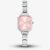 Nomination Paris Pink Dial Crystal Bezel Watch 076036/014