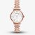 Emporio Armani Women Rose Tone Bracelet Watch AR11110