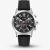 Guess Mens Parker Black Rubber Strap Watch GW0708G1