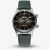 ALPINA Mens Seastrong Green Rubber Strap Watch AL-520GR4H6