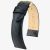 HIRSCH Rainbow 19mm Long Black Leather Watch Strap 12322650-1-19