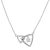 Orphelia ‘Santorini’ WoMens 925 Sterling Silver Necklace – ZK-7570 – One Size