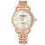 Stührling Womens Rose Gold Symphony Quartz 38mm – One Size