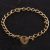 Pre-Owned 9ct Yellow Gold Open Curb Bracelet 4106304