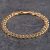 Pre-Owned 9ct Yellow Gold Close 8 Inch Curb Chain Bracelet 41081111