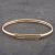 Pre-Owned 9ct Yellow Gold Rennie Mackintosh Style Standard Hinged Bangle 41211164