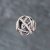 Pre-Owned Pandora Silver Cubic Zirconia Openwork Swirls Attraction 41221232