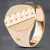 Pre-Owned 9ct Yellow Gold Engraved Signet Ring 41341517