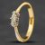 Pre-Owned 18ct Yellow Gold Diamond Three Stone Ring 41381339