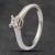 Pre-Owned Platinum 0.26ct Princess Cut Diamond Solitaire Ring 41481350