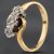 Pre-Owned Vintage 18ct Yellow Gold Diamond Three Stone Ring 4158674