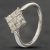 Pre-Owned 9ct White Gold 0.50ct Diamond Cluster Ring 43091017