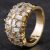 Pre-Owned 14ct Yellow Gold 3.00ct Diamond Graduated Band Ring 4312127