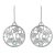 Orphelia ‘Oceane’ WoMens 925 Sterling Silver Drop Earrings – ZO-7090 – One Size