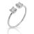 Orphelia ‘Twinkle’ WoMens 925 Sterling Silver Ring – ZR-7532 – Size Q