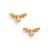 Olivia Burton Fortunate Bee Womens Earrings OBJAME23N Gold