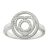 Orphelia WoMens 925 Sterling Silver Ring – ZR-7268 – Size M