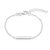 Argento Recycled Silver Bar Bracelet – 20cm