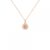 Ted Baker Crystal Mini Button Necklace – Adjustable