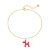 Glanzstücke München Womens Female Sterling Silver Bracelet – Gold – One Size