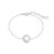 Argento Silver Opal Halo Bracelet – One Size