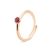 Karma Rose Gold July Adjustable Ring