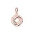 Argento Rose Gold Circle Pendant Attraction – Rose Gold