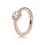 Pandora Vintage Rose Gold Sparkle Halo Ring – 60