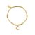 ChloBo Gold Iconic C Preliminary Bracelet – Gold