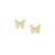 Nomination Sweetrock Gold Butterfly Earrings