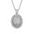 Orphelia WoMens 925 Sterling Silver Chain with Pendant – ZH-4520 – One Size