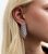 Silver Tone Diamanté Tassel Earrings New Glance