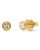 Kate Spade New York Gold Unmarried Set In Stone Crystal Stud – Gold